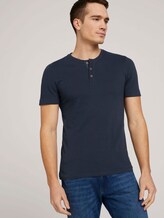 T-Shirt mit Bio-Baumwolle - Männer - Dark Blue T-Shirt mit Bio-Baumwolle - Männer - Dark Blue - 5 - TOM TAILOR