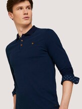 Poloshirt mit Bio-Baumwolle - Männer - Dark Blue Poloshirt mit Bio-Baumwolle - Männer - Dark Blue - 9 - TOM TAILOR