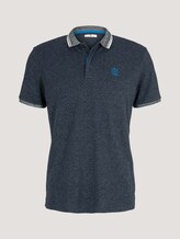 Poloshirt mit Logoprint - Männer - Dark Blue Poloshirt mit Logoprint - Männer - Dark Blue - 7 - TOM TAILOR