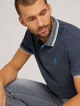 Poloshirt mit Logoprint - Männer - Dark Blue Poloshirt mit Logoprint - Männer - Dark Blue - 9 - TOM TAILOR