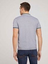 Poloshirt mit Logoprint - Männer - Off White Poloshirt mit Logoprint - Männer - Off White - 2 - TOM TAILOR