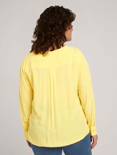 Bluse mit Faltendetails - Frauen - mellow yellow Bluse mit Faltendetails - Frauen - mellow yellow - 2 - My True Me