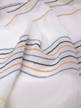 gestreifter Schal - Frauen - creme blue yellow stripe gestreifter Schal - Frauen - creme blue yellow stripe - 9 - TOM TAILOR Denim