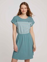 Jersey Minikleid - Frauen - Mineral Stone Blue Jersey Minikleid - Frauen - Mineral Stone Blue - 1 - TOM TAILOR Denim