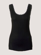 geripptes Top - Frauen - deep black geripptes Top - Frauen - deep black - 7 - TOM TAILOR Denim