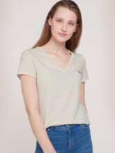 T-Shirt mit Bio-Baumwolle - Frauen - Gardenia White T-Shirt mit Bio-Baumwolle - Frauen - Gardenia White - 5 - TOM TAILOR Denim