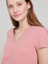 T-Shirt mit Bio-Baumwolle - Frauen - cozy rose T-Shirt mit Bio-Baumwolle - Frauen - cozy rose - 9 - TOM TAILOR Denim