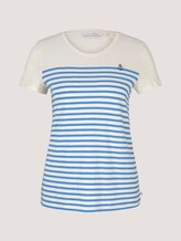 T-Shirt aus Bio-Baumwolle - Frauen - soft creme beige T-Shirt aus Bio-Baumwolle - Frauen - soft creme beige - 7 - TOM TAILOR Denim