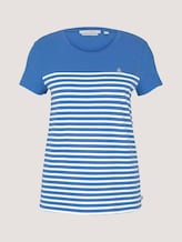 T-Shirt aus Bio-Baumwolle - Frauen - mid blue T-Shirt aus Bio-Baumwolle - Frauen - mid blue - 7 - TOM TAILOR Denim