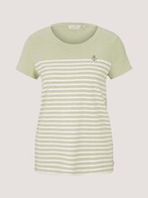 T-Shirt aus Bio-Baumwolle - Frauen - light dusty green T-Shirt aus Bio-Baumwolle - Frauen - light dusty green - 7 - TOM TAILOR Denim
