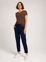 T-Shirt aus Bio-Baumwolle - Frauen - amber brown T-Shirt aus Bio-Baumwolle - Frauen - amber brown - 3 - TOM TAILOR Denim