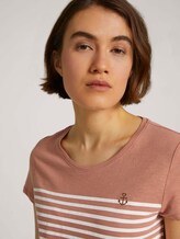 T-Shirt aus Bio-Baumwolle - Frauen - clay rose T-Shirt aus Bio-Baumwolle - Frauen - clay rose - 9 - TOM TAILOR Denim