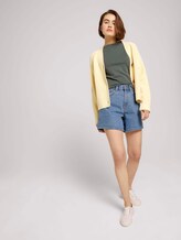 Basic Halbarmshirt aus Bio-Baumwolle - Frauen - dusty pine green Basic Halbarmshirt aus Bio-Baumwolle - Frauen - dusty pine green - 3 - TOM TAILOR Denim