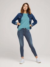 Fließendes Basic T-Shirt - Frauen - Mineral Stone Blue Fließendes Basic T-Shirt - Frauen - Mineral Stone Blue - 3 - TOM TAILOR Denim