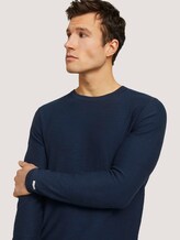Sweatshirt mit Waschung - Männer - Dark Blue Sweatshirt mit Waschung - Männer - Dark Blue - 9 - TOM TAILOR