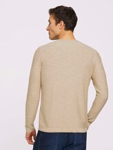 Sweatshirt mit Waschung - Männer - Sandy Beige Sweatshirt mit Waschung - Männer - Sandy Beige - 2 - TOM TAILOR