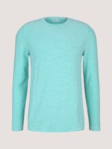 Sweatshirt mit Waschung - Männer - lucite green Sweatshirt mit Waschung - Männer - lucite green - 7 - TOM TAILOR