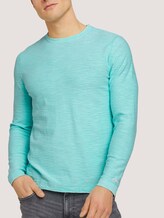 Sweatshirt mit Waschung - Männer - lucite green Sweatshirt mit Waschung - Männer - lucite green - 9 - TOM TAILOR