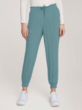 Fließende Harem Stoffhose - Frauen - Mineral Stone Blue Fließende Harem Stoffhose - Frauen - Mineral Stone Blue - 1 - TOM TAILOR Denim