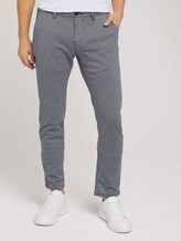 Travis Slim Jersey Hose - Männer - navy off white houndstooth Travis Slim Jersey Hose - Männer - navy off white houndstooth - 1 - TOM TAILOR