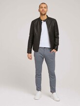 Travis Slim Jersey Hose - Männer - navy off white houndstooth Travis Slim Jersey Hose - Männer - navy off white houndstooth - 3 - TOM TAILOR
