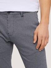 Travis Slim Jersey Hose - Männer - navy off white houndstooth Travis Slim Jersey Hose - Männer - navy off white houndstooth - 9 - TOM TAILOR