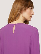 3/4 Arm Bluse - Frauen - plum blossom lilac 3/4 Arm Bluse - Frauen - plum blossom lilac - 10 - TOM TAILOR