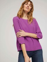 3/4 Arm Bluse - Frauen - plum blossom lilac 3/4 Arm Bluse - Frauen - plum blossom lilac - 5 - TOM TAILOR