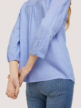Gestreifte Bluse im Loose Fit - Frauen - blue white vertical stripe Gestreifte Bluse im Loose Fit - Frauen - blue white vertical stripe - 10 - TOM TAILOR