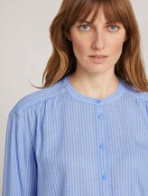 Gestreifte Bluse im Loose Fit - Frauen - blue white vertical stripe Gestreifte Bluse im Loose Fit - Frauen - blue white vertical stripe - 9 - TOM TAILOR
