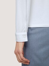 Hemdbluse aus Jersey - Frauen - Whisper White Hemdbluse aus Jersey - Frauen - Whisper White - 10 - TOM TAILOR