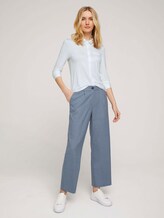 Hemdbluse aus Jersey - Frauen - Whisper White Hemdbluse aus Jersey - Frauen - Whisper White - 3 - TOM TAILOR