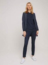 Hemdbluse aus Jersey - Frauen - Sky Captain Blue Hemdbluse aus Jersey - Frauen - Sky Captain Blue - 3 - TOM TAILOR