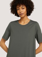 Elastisches Kurzarm Midikleid - Frauen - deep leaf green Elastisches Kurzarm Midikleid - Frauen - deep leaf green - 9 - Mine to five