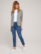 Strukturierter Cardigan mit Bio-Baumwolle - Frauen - Prairie Grass Green Strukturierter Cardigan mit Bio-Baumwolle - Frauen - Prairie Grass Green - 3 - TOM TAILOR