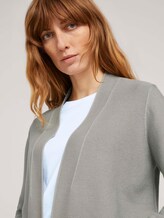 Strukturierter Cardigan mit Bio-Baumwolle - Frauen - Prairie Grass Green Strukturierter Cardigan mit Bio-Baumwolle - Frauen - Prairie Grass Green - 9 - TOM TAILOR