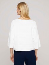 Pullover mit Bio-Baumwolle - Frauen - Whisper White Pullover mit Bio-Baumwolle - Frauen - Whisper White - 2 - TOM TAILOR