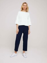 Pullover mit Bio-Baumwolle - Frauen - Whisper White Pullover mit Bio-Baumwolle - Frauen - Whisper White - 3 - TOM TAILOR