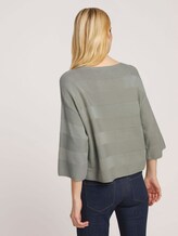 Pullover mit Bio-Baumwolle - Frauen - Prairie Grass Green Pullover mit Bio-Baumwolle - Frauen - Prairie Grass Green - 2 - TOM TAILOR