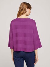 Pullover mit Bio-Baumwolle - Frauen - plum blossom lilac Pullover mit Bio-Baumwolle - Frauen - plum blossom lilac - 2 - TOM TAILOR