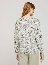 Pullover - Frauen - offwhite floral design Pullover - Frauen - offwhite floral design - 2 - TOM TAILOR