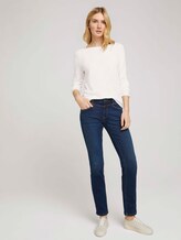 Feiner Strickpullover mit Linienstruktur - Frauen - Whisper White Feiner Strickpullover mit Linienstruktur - Frauen - Whisper White - 3 - TOM TAILOR