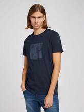 T-Shirt mit Bio-Baumwolle - Männer - Sky Captain Blue T-Shirt mit Bio-Baumwolle - Männer - Sky Captain Blue - 1 - TOM TAILOR Denim