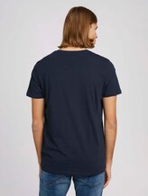 T-Shirt mit Bio-Baumwolle - Männer - Sky Captain Blue T-Shirt mit Bio-Baumwolle - Männer - Sky Captain Blue - 2 - TOM TAILOR Denim
