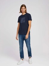 T-Shirt mit Bio-Baumwolle - Männer - Sky Captain Blue T-Shirt mit Bio-Baumwolle - Männer - Sky Captain Blue - 3 - TOM TAILOR Denim