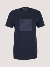 T-Shirt mit Bio-Baumwolle - Männer - Sky Captain Blue T-Shirt mit Bio-Baumwolle - Männer - Sky Captain Blue - 7 - TOM TAILOR Denim