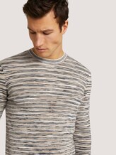 Sweatshirt in Melange-Optik - Männer - blue aqua white mouline Sweatshirt in Melange-Optik - Männer - blue aqua white mouline - 9 - TOM TAILOR