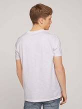 T-Shirt mit Print - Männer - White T-Shirt mit Print - Männer - White - 2 - TOM TAILOR Denim
