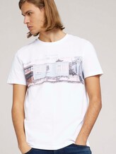 T-Shirt mit Fotoprint - Männer - White T-Shirt mit Fotoprint - Männer - White - 5 - TOM TAILOR Denim