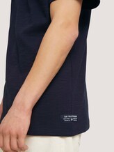 T-Shirt in Melange-Optik - Männer - Sky Captain Blue T-Shirt in Melange-Optik - Männer - Sky Captain Blue - 9 - TOM TAILOR Denim
